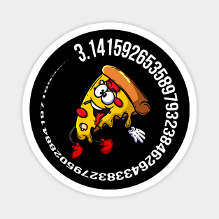 Pizza Slice 3,14 Pi Day Magnet